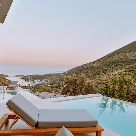Luxury Theros With Private Pools Вилла *